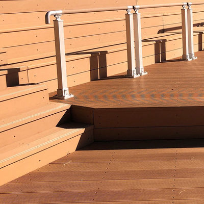 ราคาดี WPC ไม้พลาสติกประกอบ decking พื้นแผ่นแผ่น พื้นทนทานสภาพอากาศ ออนไลน์