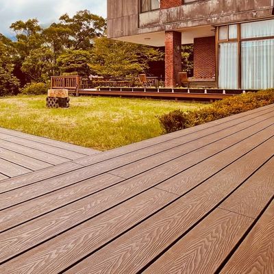 ราคาดี สวน WPC 3D แผนที่กันน้ําไม้พลาสติกผสมผสมผสม ออนไลน์