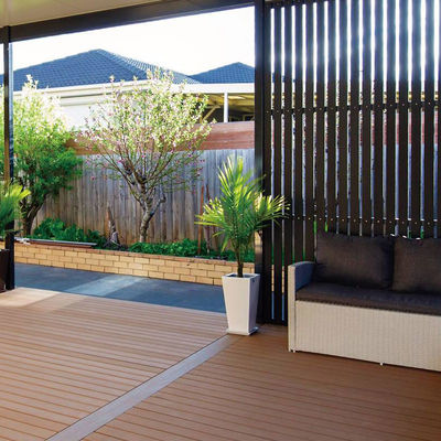 ราคาดี custom WPC Floor Decking น้ําทนทานผสม WPC พานกลางแจ้ง ออนไลน์