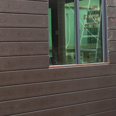 ราคาดี กันน้ํา WPC หน้าผนัง Cladding พลาสติก ไม้ Siding เสียงกระแทก ผนังภายนอก ออนไลน์