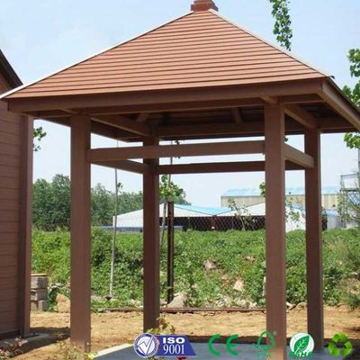 ราคาดี บ้านนอกไม้พลาสติกประกอบ Gazebo ขนาด 10x10 ฟุต ออนไลน์