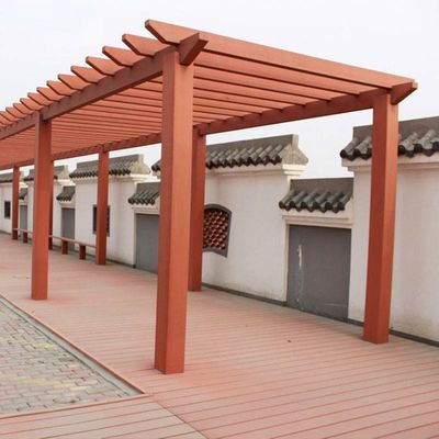 ราคาดี โปรโมชั่น WPC Pergola With Composite Decking Board น้ําหนักเบา ออนไลน์